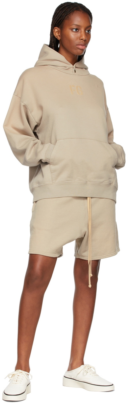 Fear of God Taupe 'FG' Hoodie