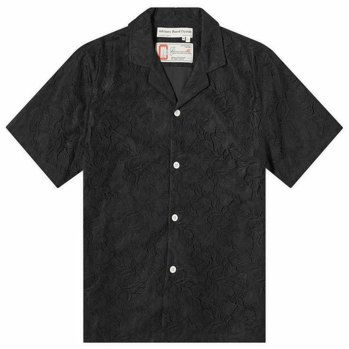 Photo: Advisory Board Crystals Men's Pacifist Vacation Shirt in Black