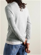 Guest In Residence - Airy True Slim-Fit Cashmere Sweater - Gray