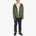 Fred Perry Men's Ripstop Snorkel Parka Jacket in Laurel Wreath Green