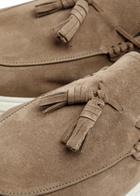 Boss Sienne Suede Loafers Beige