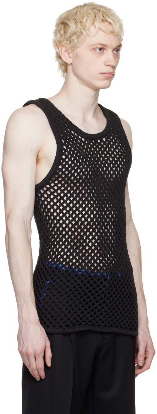 Moschino Black Scoop Neck Tank Top