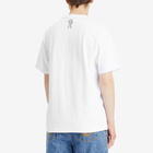 Billionaire Boys Club Men's Diamond Script Logo T-Shirt in White