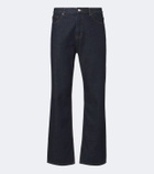 Frame Mid-rise wide-leg jeans