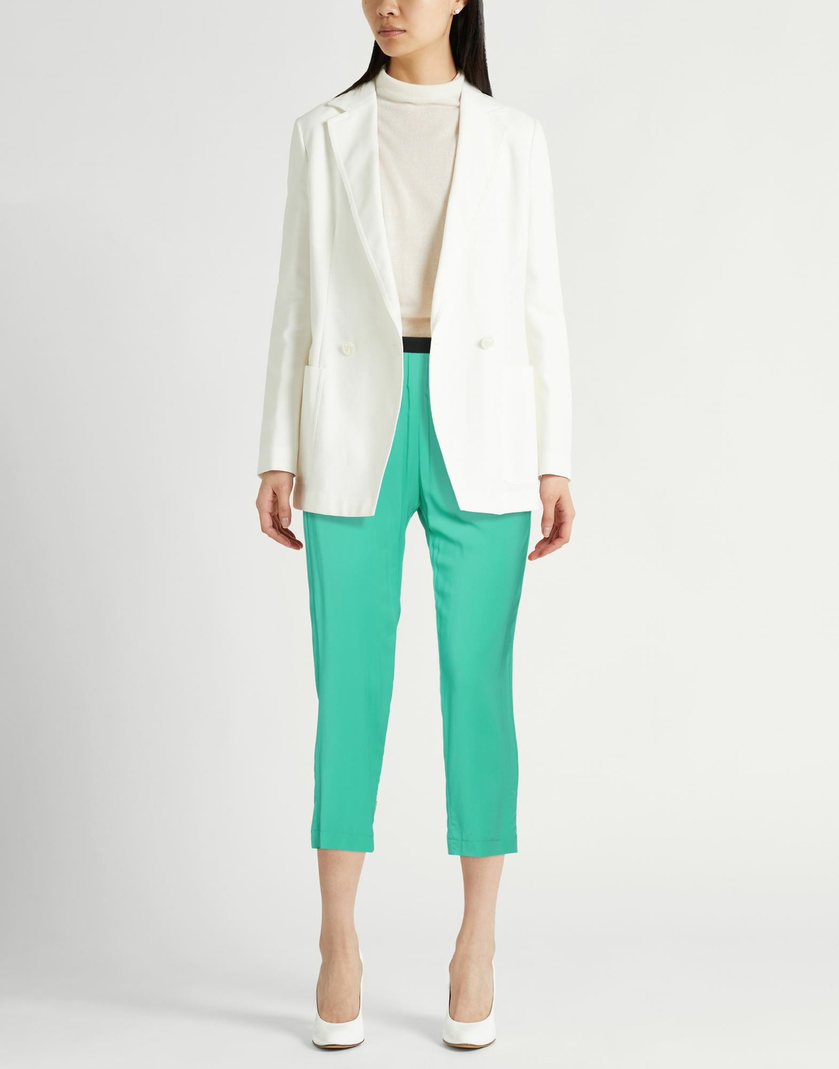 Jucca Womens Pants in Green