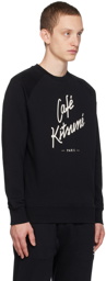 Maison Kitsuné Black 'Café Kitsuné' Sweatshirt