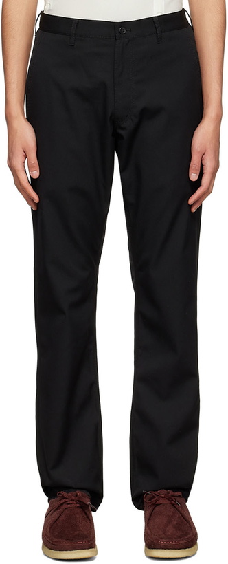 Photo: Comme des Garçons Homme Deux Black Wool Trousers