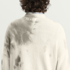 Picante Men's Hemp Tie Dye Jumper in Grey