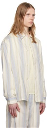 LEMAIRE Beige Stripe Shirt