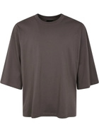 thom/krom Men Oversized T-Shirt in Gray
