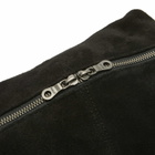 Mazi Untitled Dent Suede Cross Body Bag in Black 