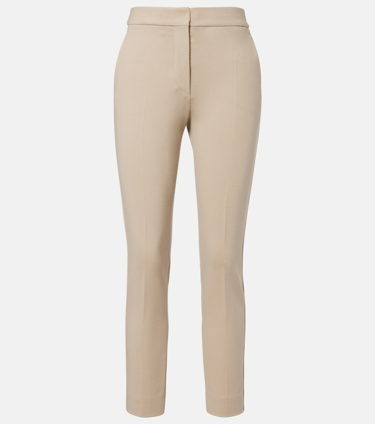 Max Mara Cropped jersey slim pants
