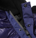 Moncler Grenoble - Shell-Panelled Fleece Hooded Ski Jacket - Men - Navy