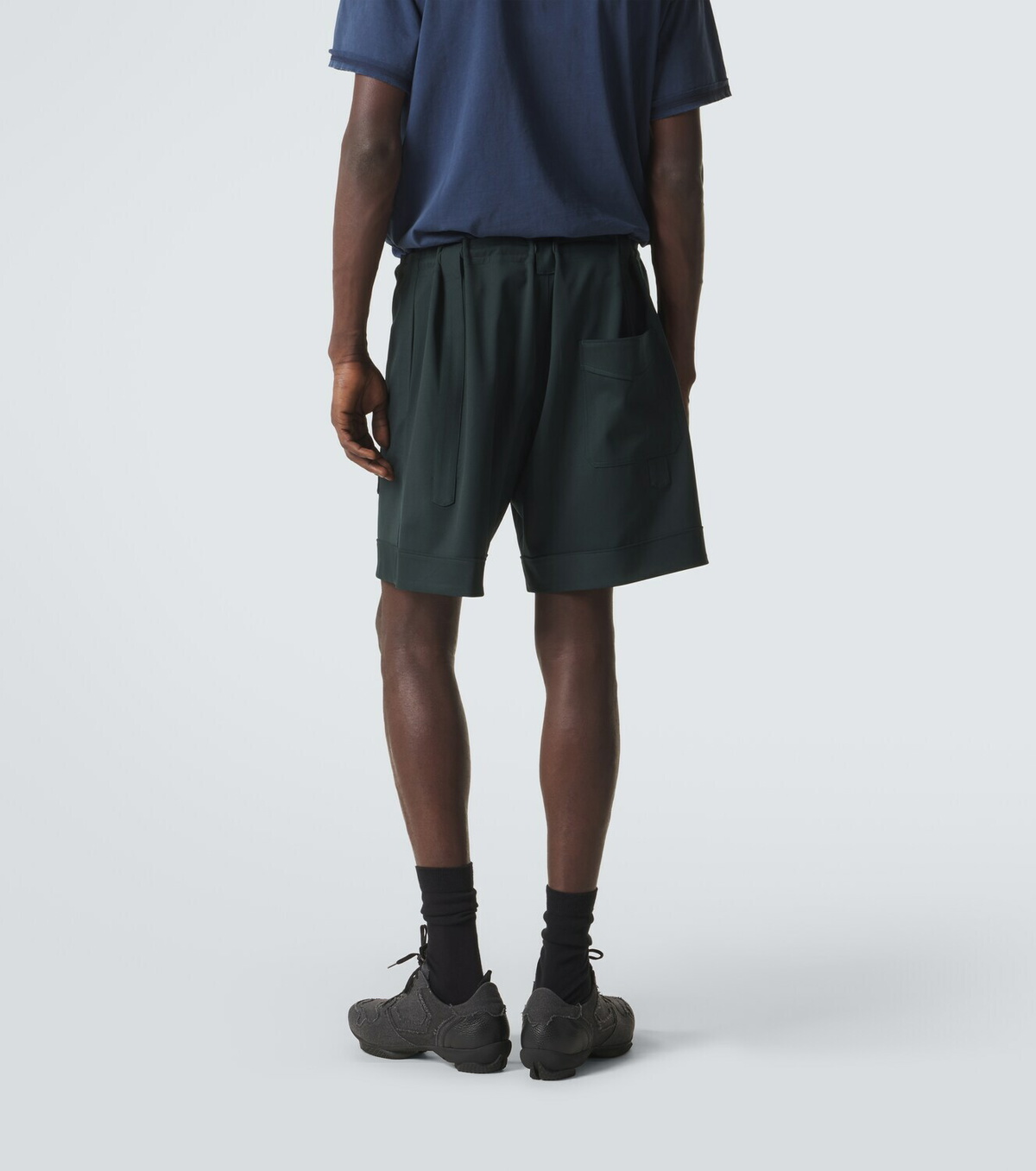 Kiko Kostadinov Kyan wool-blend shorts Kiko Kostadinov