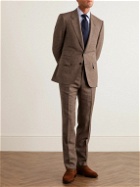 Kingsman - Straight-Leg Wool Suit Trousers - Brown