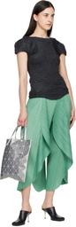 BAO BAO ISSEY MIYAKE Silver Lucent Metallic Tote
