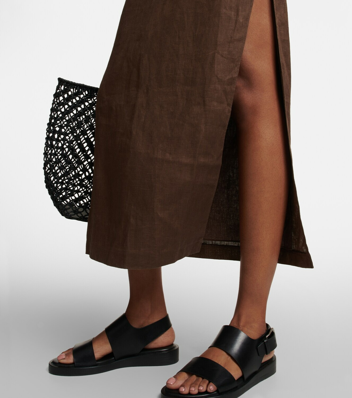 sir bettina linen maxi dress Sir The label Bettina White Linen Dress by Sir the label