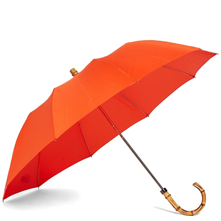 Photo: London Undercover Whangee Telescopic Umbrella Orange
