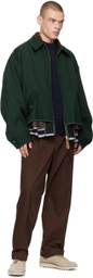 kolor Green Layered Jacket