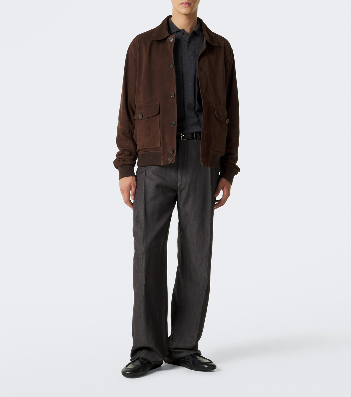 Arma Tomme reversible suede blouson jacket