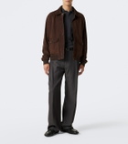 Arma Tomme reversible suede blouson jacket