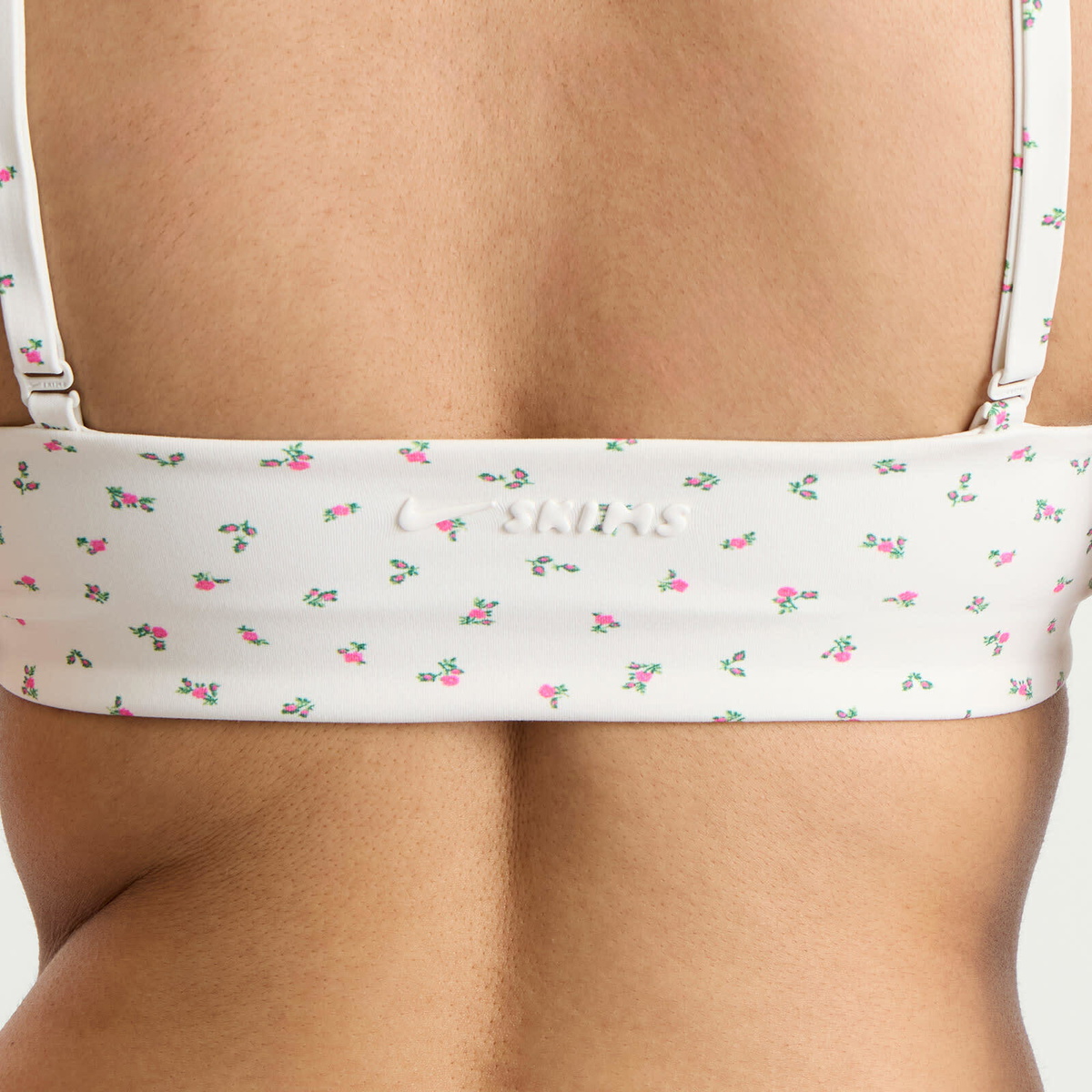 Nike Women's x SKIMS Matte Micro Scoop Bra in Ditsy Print