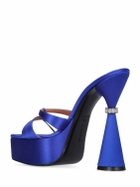 D'ACCORI - 130mm Sienna Satin Mules