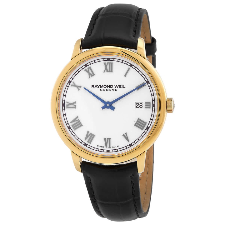 Photo: Raymond Weil Toccata Quartz White Dial Mens Watch 5485-PC-00359