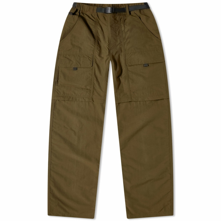 Photo: Gramicci Men's Nylon Tussah Convertible Pant in Deep Olive