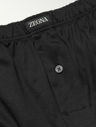 Zegna - Stretch-Modal Boxer Briefs - Black