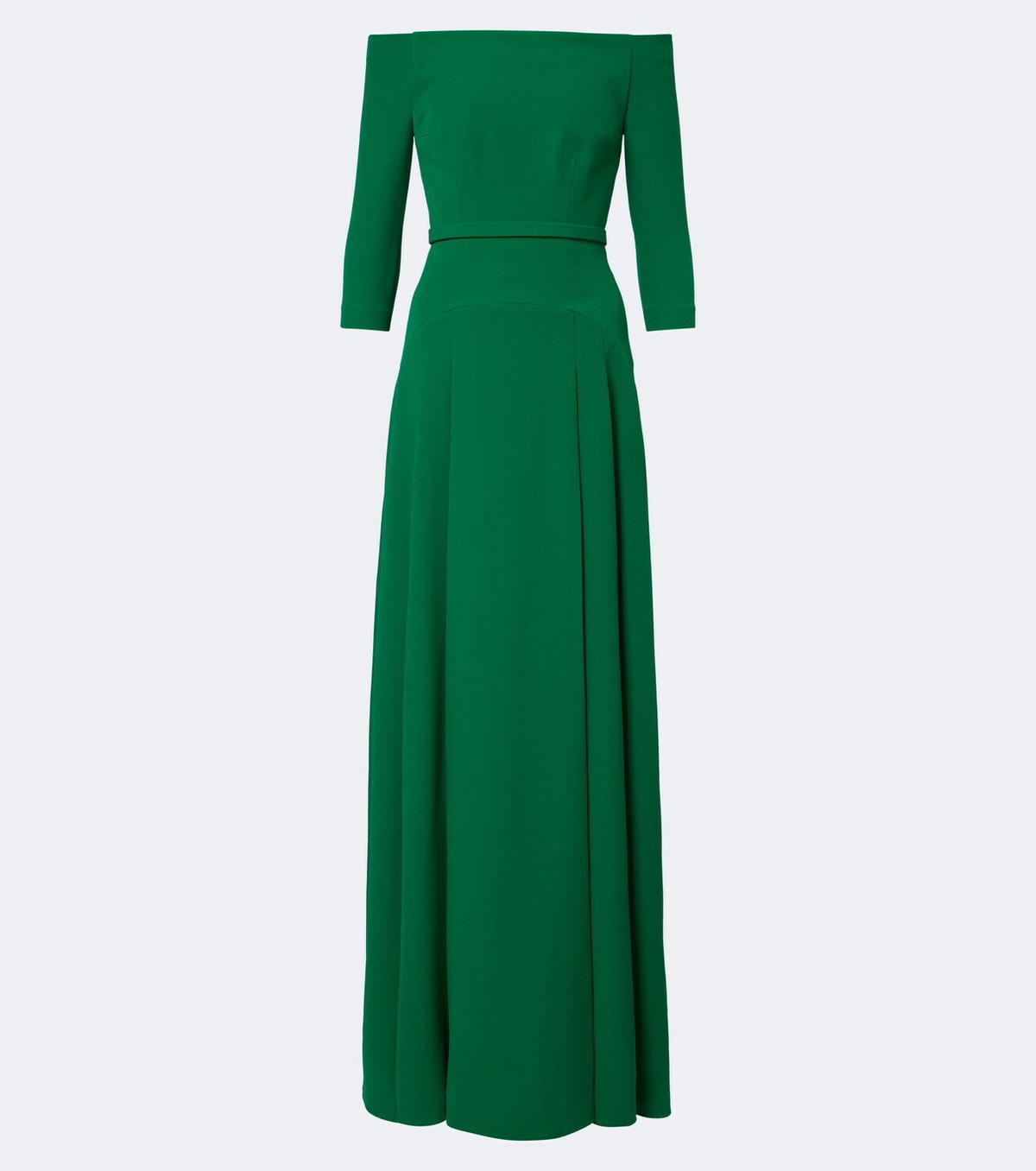 Safiyaa Amadora off-shoulder crêpe gown