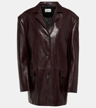 Magda Butrym Oversized leather jacket