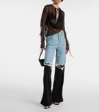 Christopher Esber Deconstructed wide-leg jeans
