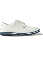 G/FORE - Gallivanter Pebble-Grain Leather Golf Shoes - White