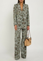 Etro Patterned Wide-leg Trousers Multicoloured 1