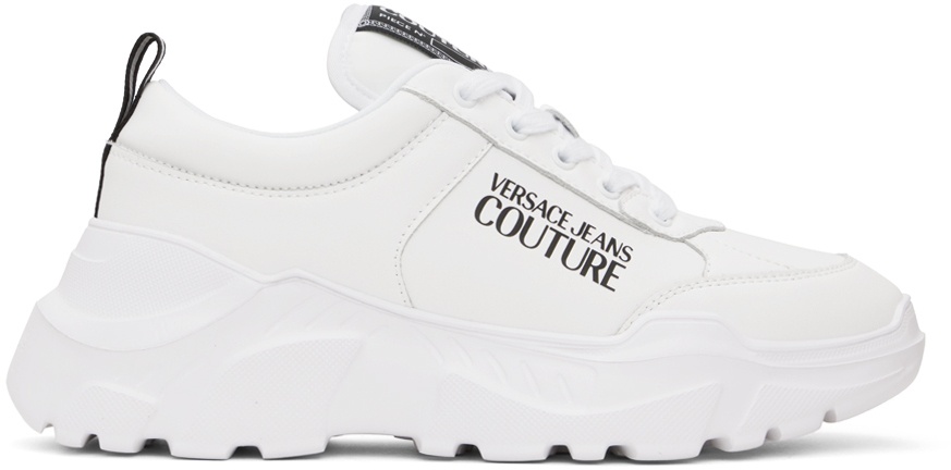 Versace Jeans Couture Sneakers In Leather And Nylon for Men | Lyst