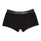 Dolce and Gabbana Black Pure Band Boxers