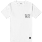 Wacko Maria Men's Tim Lehi Standard Crew T-Shirt in White