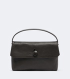 The Row Sally Small leather top-handle bag