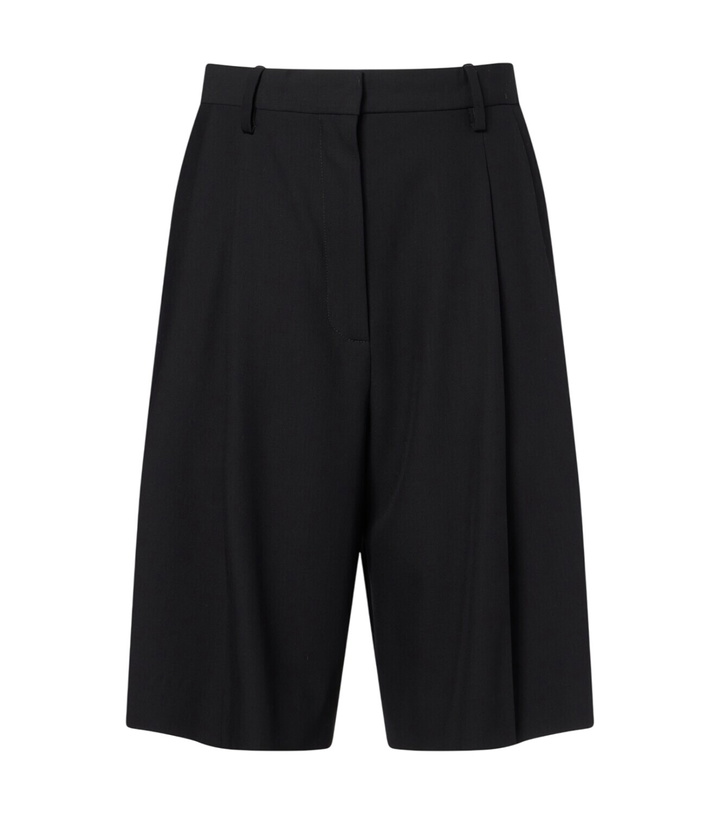 Photo: The Row Vesperis virgin wool Bermuda shorts