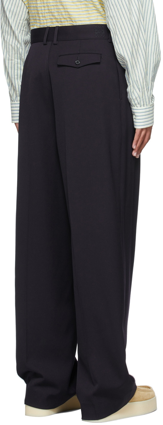 Buy Marks & Spencer Men Black Solid Formal Pleated Trousers - Trousers for  Men 17290922 | Myntra