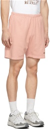 Museum of Peace & Quiet Pink 'Resort & Spa' Shorts