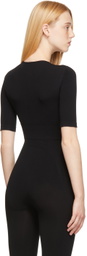 ADĀMO Black Sculpting T-Shirt Bodysuit