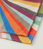 La DoubleJ Rainbow Rays Large set of 2 napkins
