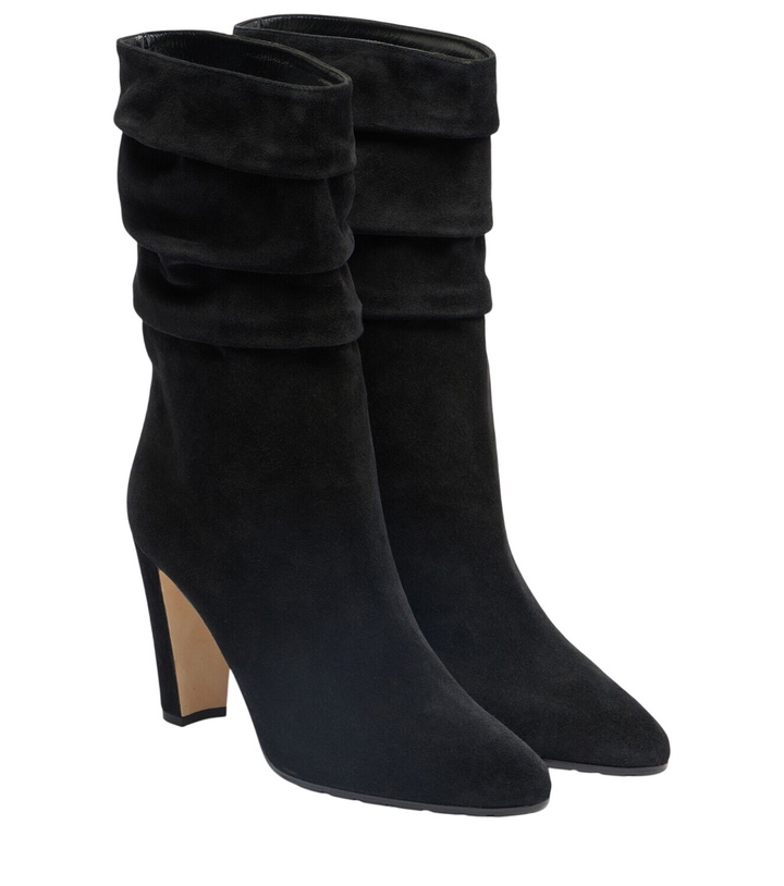 Photo: Manolo Blahnik Calasso suede mid-calf boots