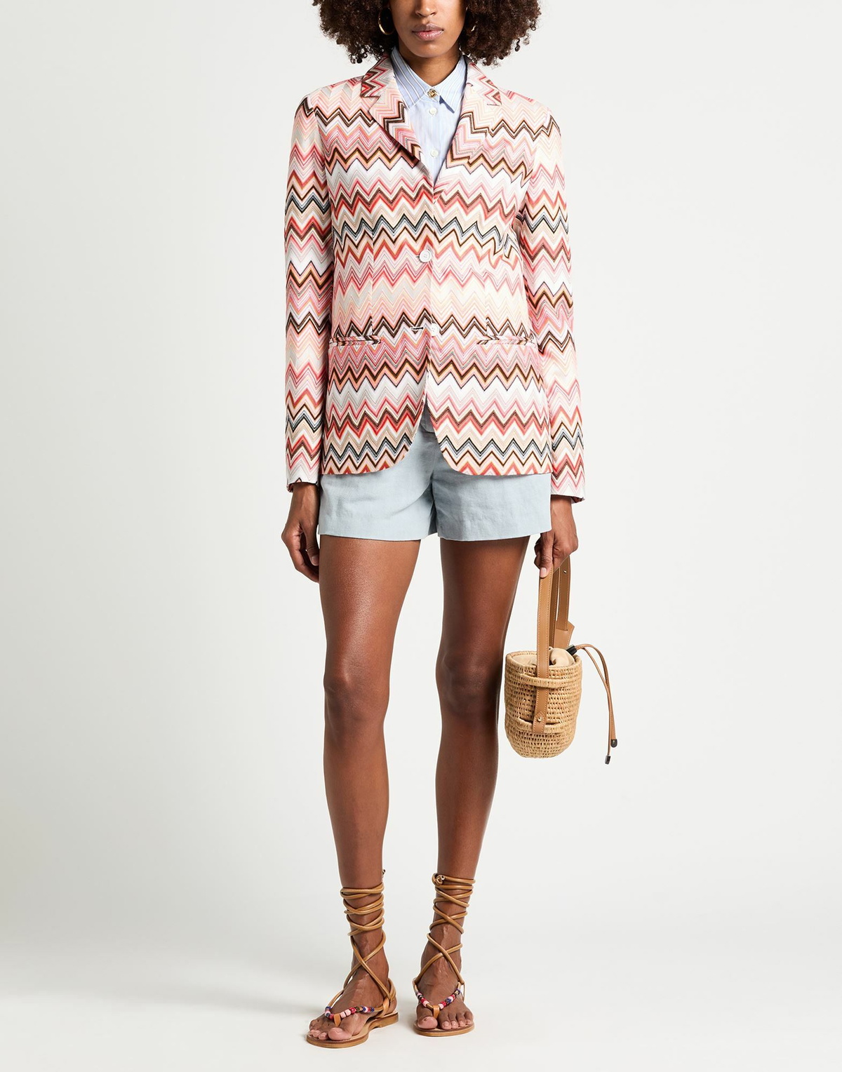 Missoni Womens Blazer Coral