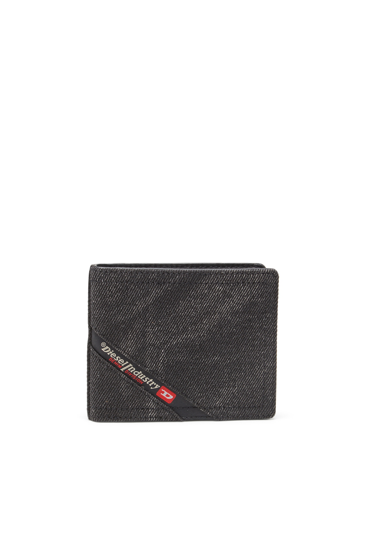 Diesel Black Hiresh XS Zippy Chain Wallet Diesel