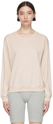 Calvin Klein Underwear Beige Cotton Sweatshirt