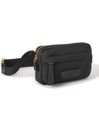 TOM FORD - Leather-Trimmed Nylon Belt Bag