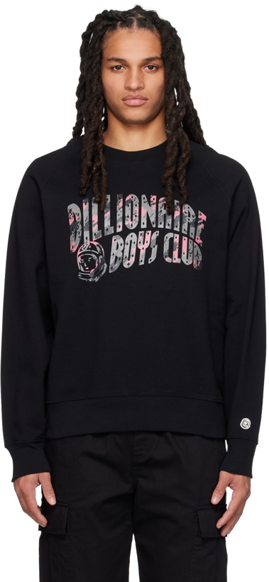 Photo: Billionaire Boys Club Black Camo Arch Sweatshirt